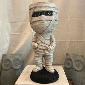 Toil and Trouble Mummy Halloween Candy Dish